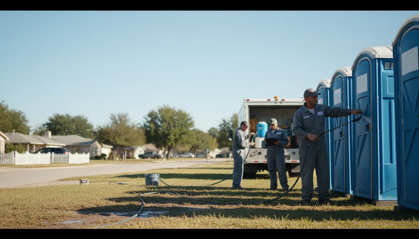 Long-Term Portable Toilet Rental in Richmond Hill, GA near me
